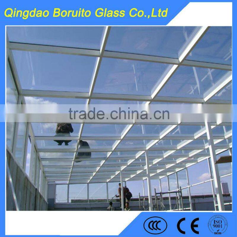 Clear float tempered glass
