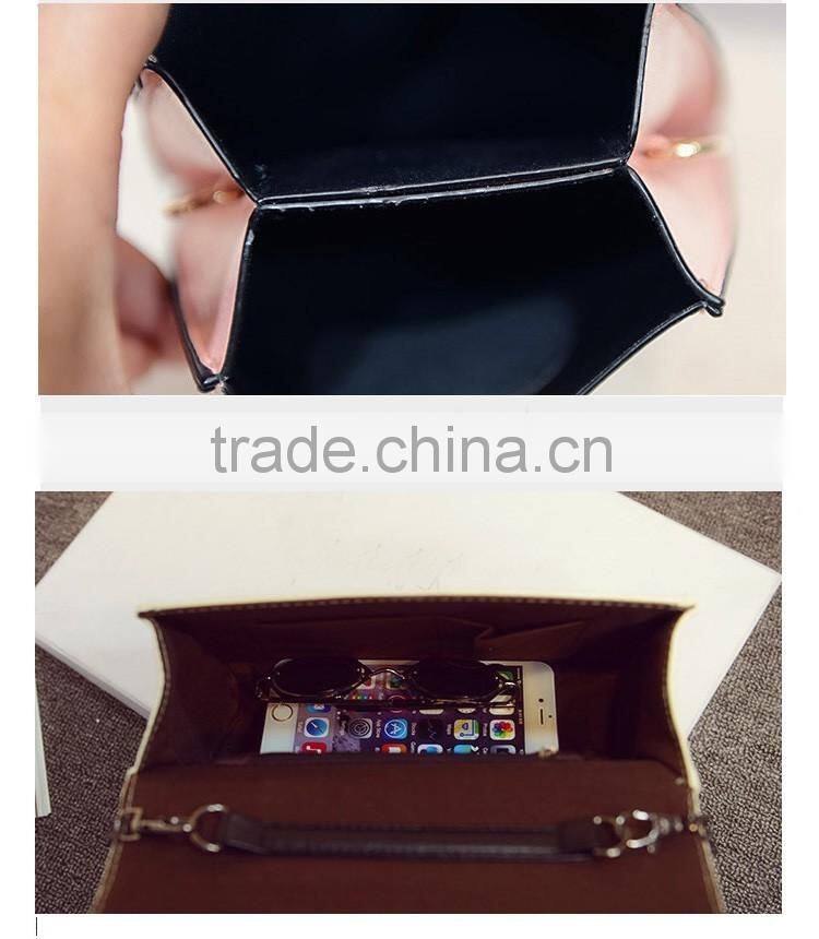 Wholesale lady pu wallet mobile phone bag shoulder bag for cell phone