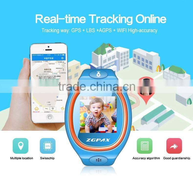 S866 2-way Conversation Kids Phone Watch with SOS GPS, New Arrival Safe Children kids GSM Phone watch