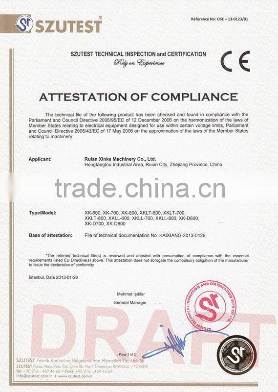 Factory Supplier Good Quality Multifunctional PP & Zipper Bag Making Machine From XinKe Machine(XK-D800)