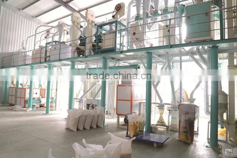 50 TPD maize milling machine plant/maize milling machine price from china