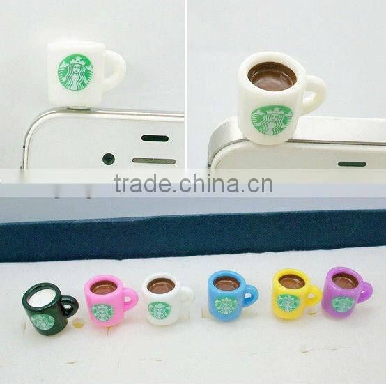 P0831 Crystal Pave Ball Earphone Jack Dust Plug,Phone Charm