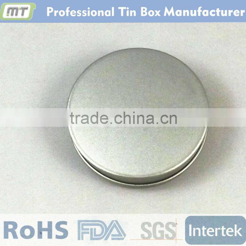 hot sale small tin container for food packing, small tin container