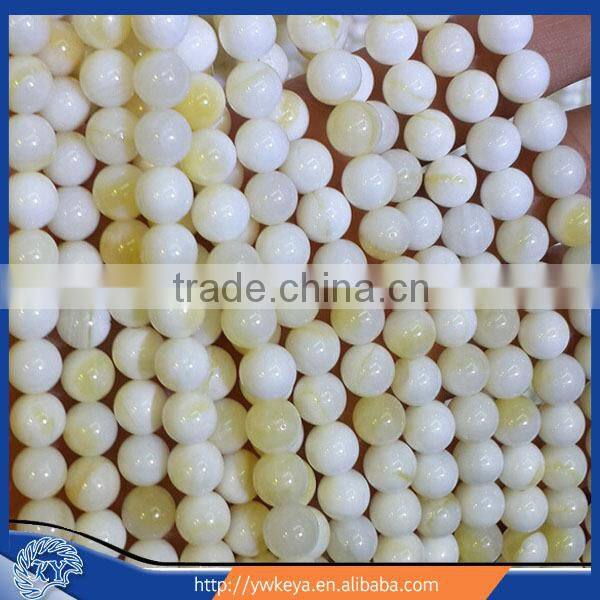 Size 14mm conch shell beads giant clam shell beads natural sea shell bead 16"