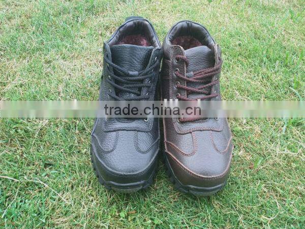Men's durable leather upper,Outdoor leather shoes,fashion outdoor hiking shoes in sports shoes