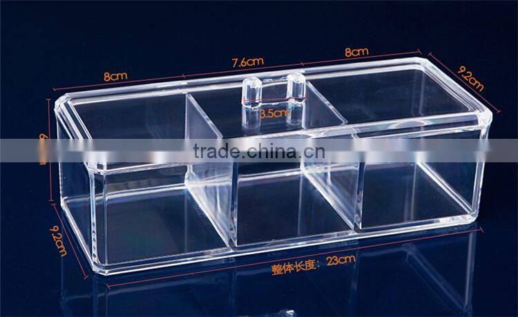 Clear Plastic makeup container