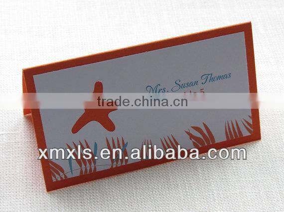 Custom printed Letterpress Pocket folding Invitation Paper Cards , Pocket business card ,Gift paper card china factory