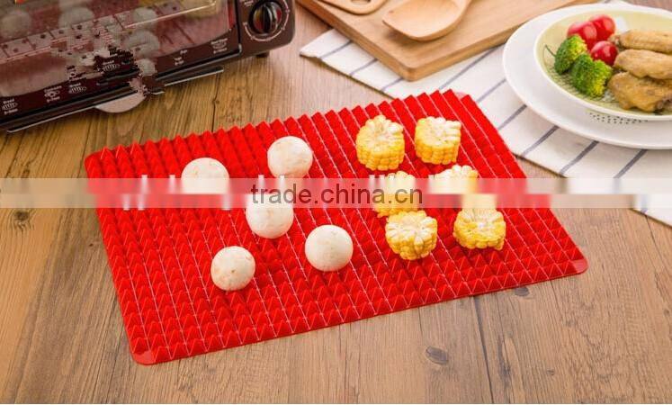 Hot sale FDA and LFGB food grade colorful silicone non-stick Macaron baking mat