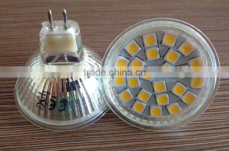 MR16/GU5.3 24SMD 5050 4W spotlight 12V SMD lamp