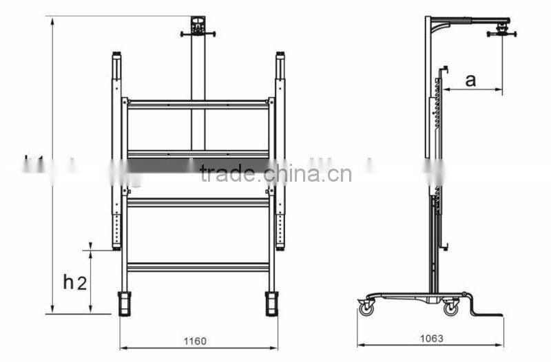 New! good whiteboard bracket,cheap,whiteboard stand,white