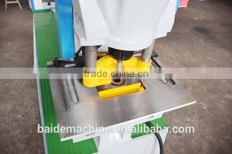 Q35Y Hydraulic double head steel punching machine,hydraulic aluminum sheet hole punching machine