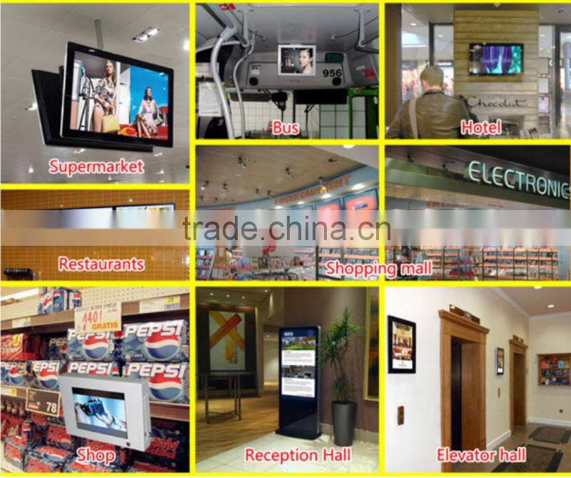 Factory 13.3 inch charge laptop battery without charger Quad core Advertising TV Android Tablet PC