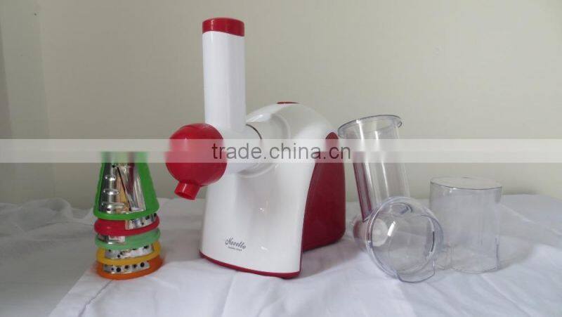 New & Hot Sale 2 in 1 Salad Maker & Frozen Fruit Dessert Maker, Ice Cream Maker, Healty Dessert Maker