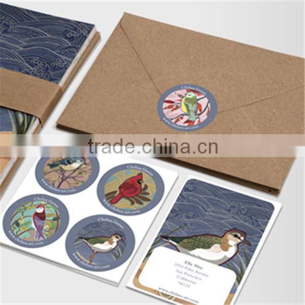 new style high quality kraft paper main label size label
