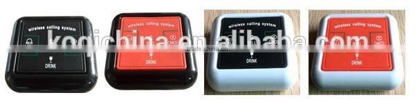 Wireless Table Buzzer System Koqi Factory Vibrating Display Receiver With Call For Service Waterproof Buzzer Bell