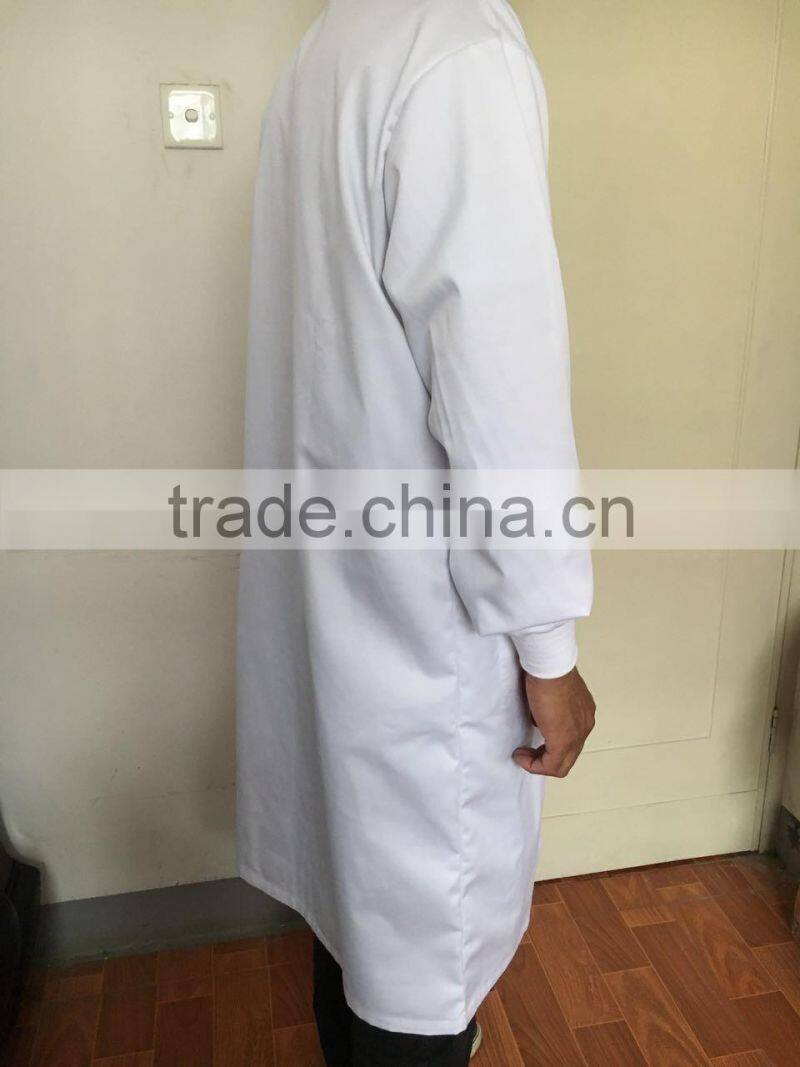100% Cotton White Lab Coat Cotton