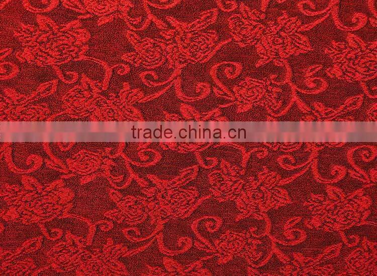 China supplier Dress Spandex stretch jacquard fabric