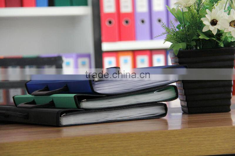 Factory PP expanding bag/expanding file with button closure