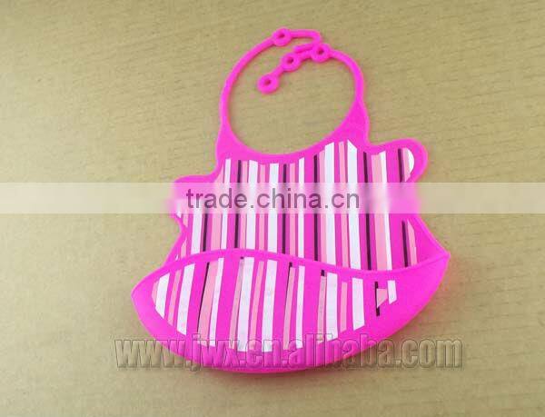 2014 china supplier bib wholesale where to buy cartoon baby bibs Newly Food Grade Comfortable & Soft Silicone Baby Bib