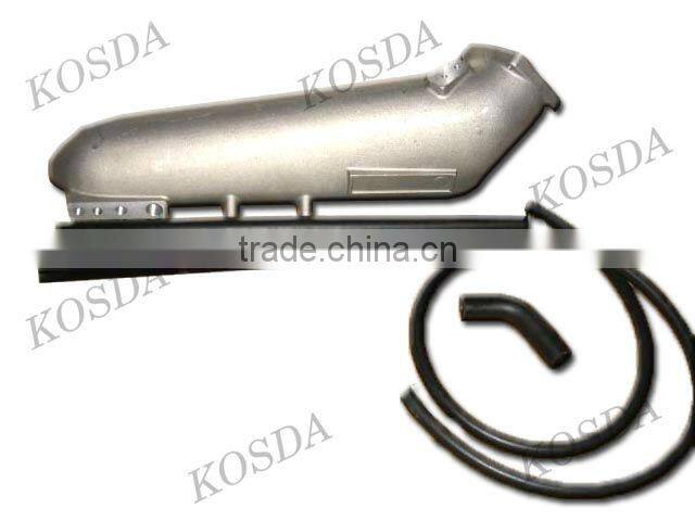 Racing Car Turbo Kit 2jz gte, 2jz Air Intake Manifold ,Supra Parts Air Intake Manifold Cast Aluminum Silver