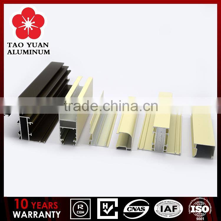 High Quality Window and Door Curtain Wall Aluminum extrusion profile for Ethiopia Market