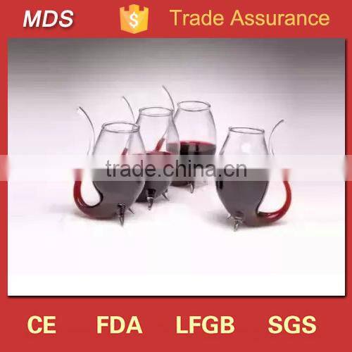 Wholesale new best offer novelty fancy vampire wine glass
