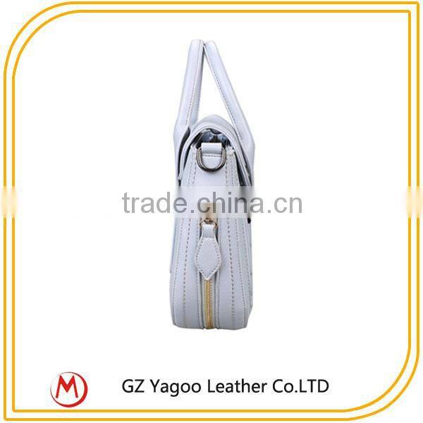 Hot Sale Fashion Branded ladies handbag / woman'bag leather material