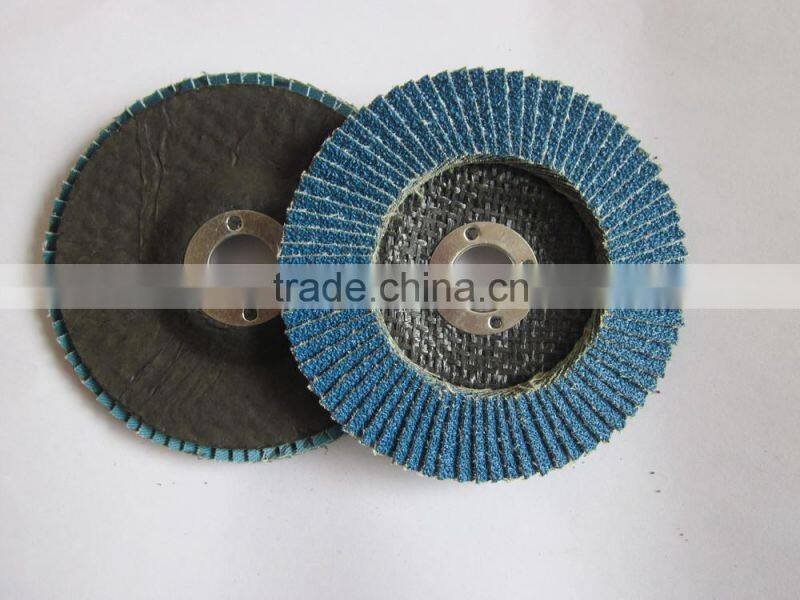 5/8-11 thread plastic backing flap disc Amercia type