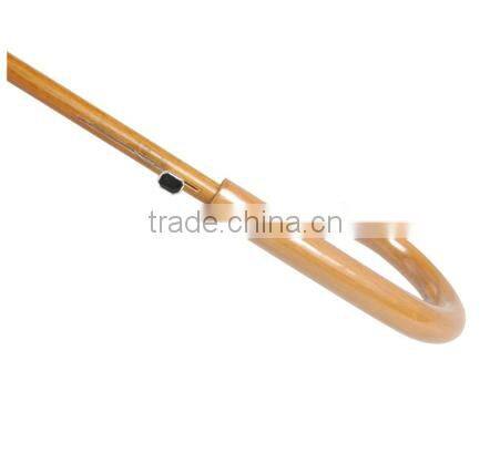 Advertising sun protection wooden straight umbrella parts handle