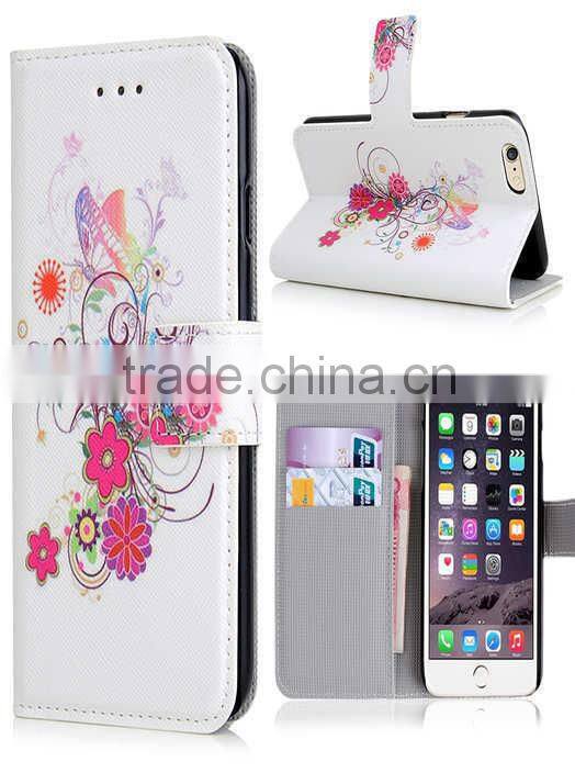 2015 new wholesale hot selling Leather flip wallet mobile phone case cover for Sony xperia Z4