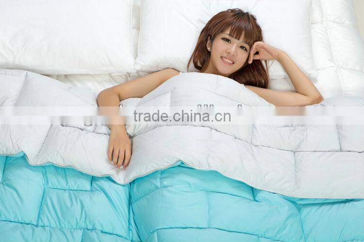 2015 Peach Colored Goose Feather Down Comforter Sets