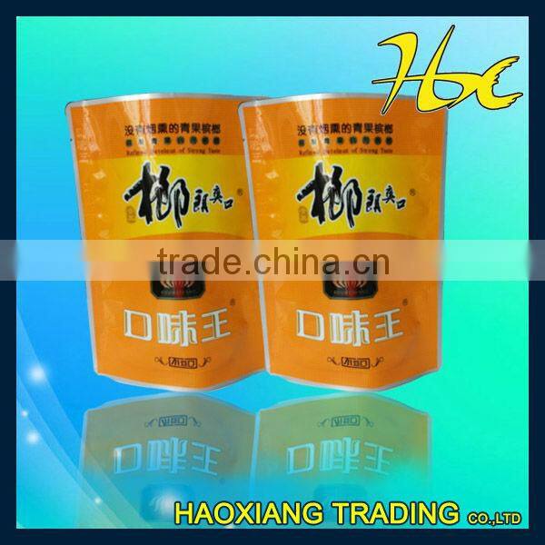 hosiery packaging for dispay with pear film in middle