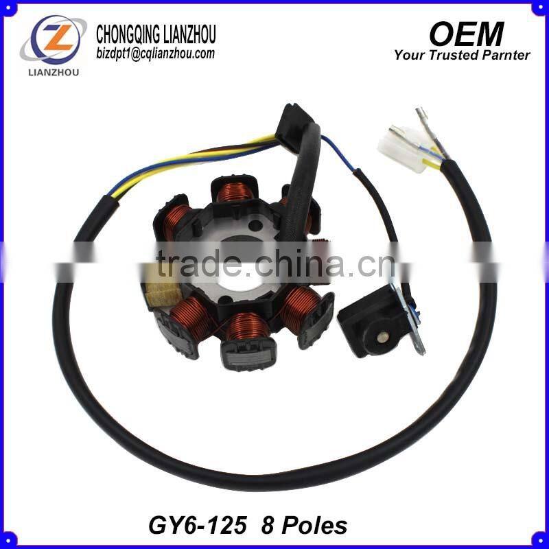 China Manufacturer Wholesales OEM Motorcycle Magneto Coil GY6 125