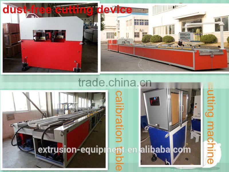 Best china wpc profile production line to produce the good wpc profiles