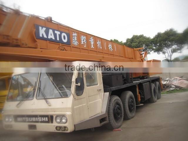 used kato 50t hydraulic truck crane original from japan good condition
