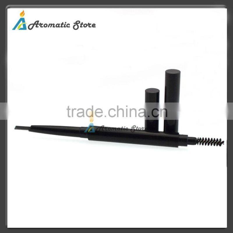 Eyebrow pencil with brush