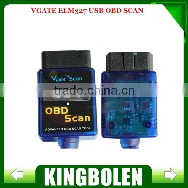 2014 Highly Recommend Vgate ELM327 USB OBD Scan USB Diagnostic Scanner Work With OBD2 Vehicle Vgate ELM 327 USB OBD2 Scan