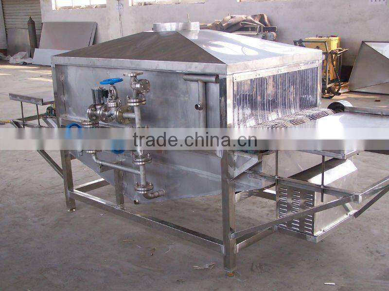 Empty glass bottle washing machine