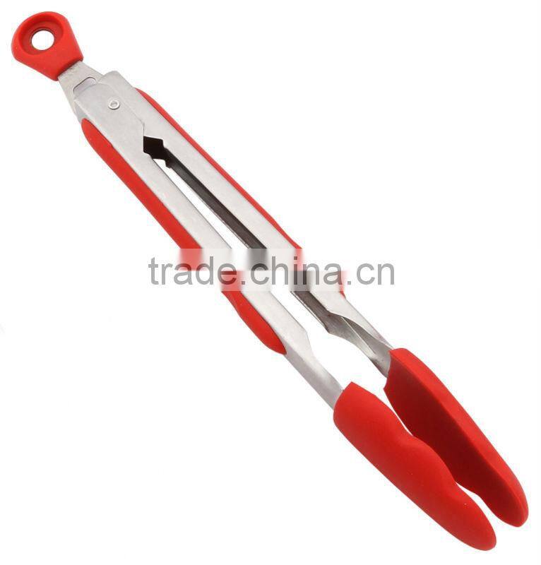 Mini silicone kitchen tong