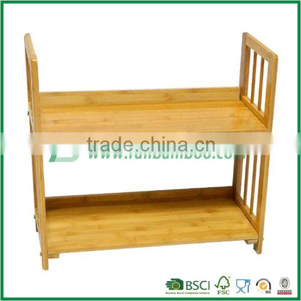 Mini Bamboo Book Shelf for Kids