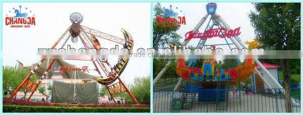 New style amusement park pirate ship decor