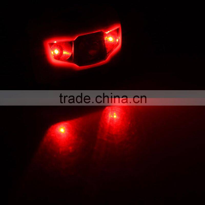 LED Headlight super bright 3W Ultra Bright 2 White Headlamp 3 Modes waterproof head lamp for Outdoor caming or caving