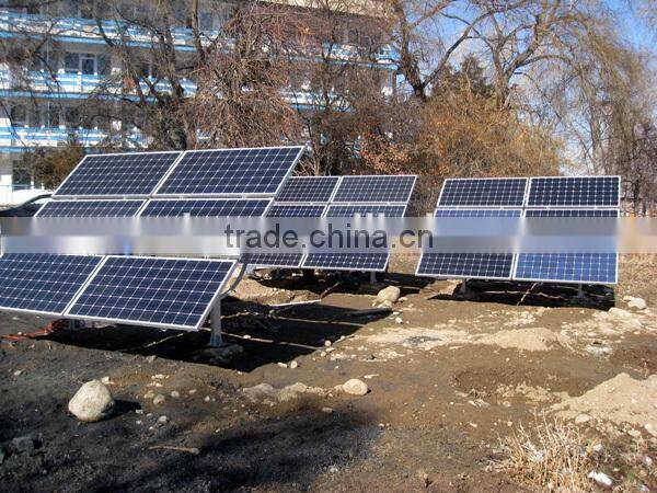 pv Adjustable ground Solar Racking mounting brackets for panels