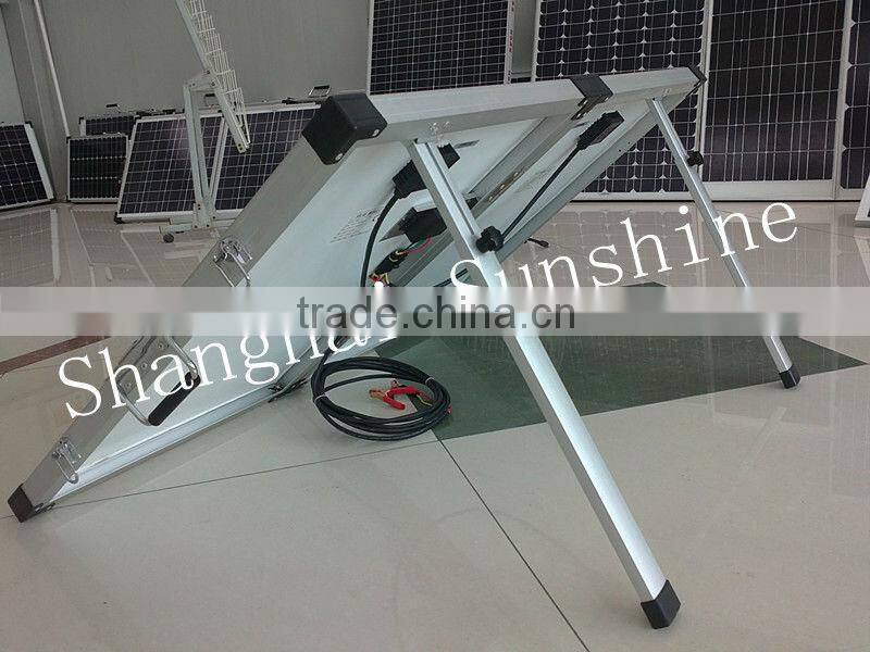 Best Selling portable 120w folding solar panel kit