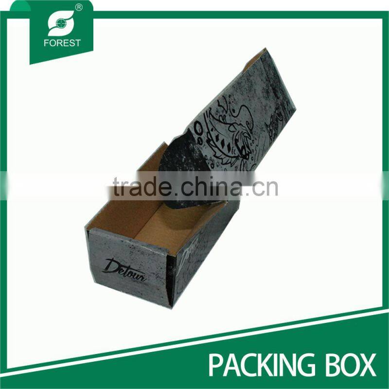 CUSTOM PRINTING PACKING BOX FOR GLASS BOTTLE