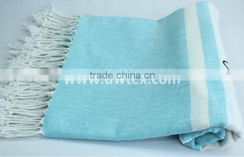 100% Cotton colorful woven stripe Hamam Towel