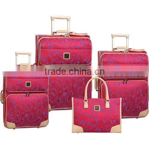 wholesale poly oxford fabric for luggage set and luggage carrier
