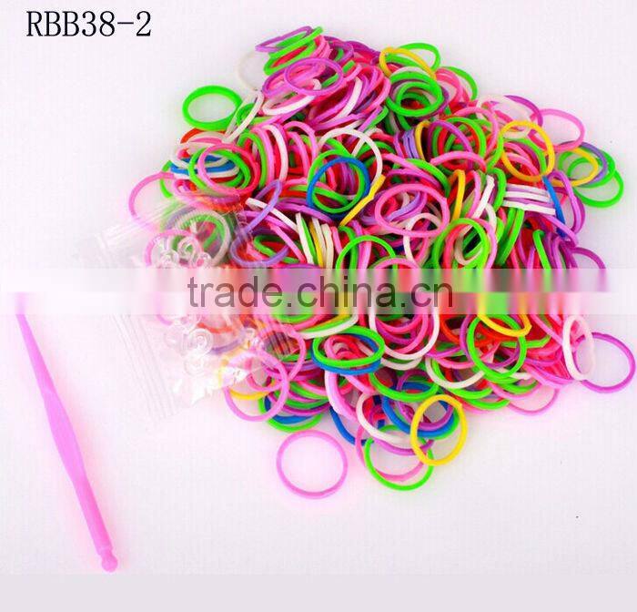 Children Fashion Rainbow DIY Rubber Band Box