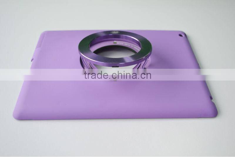 Top grade PC Case with Aluminum Stander for IPAD2/3/4