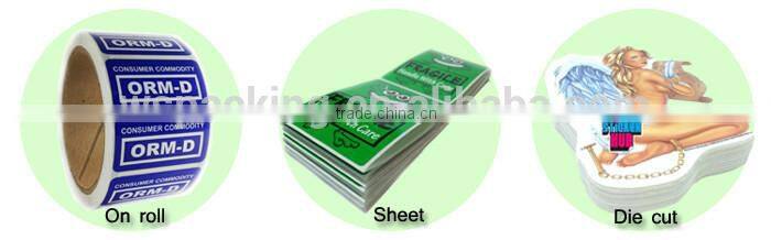 Green cabbage product label customed printed label plant labels